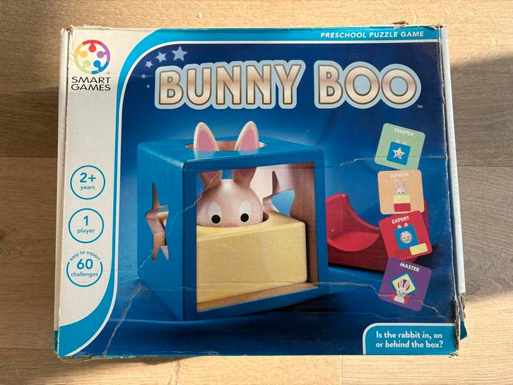 Bunny Boo Puzzelspel - Smart Games, Kinderen en Baby's, Speelgoed | Educatief en Creatief, Zo goed als nieuw, Puzzelen, Ophalen of Verzenden