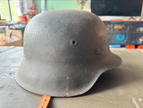 Duitse M42 Stahlhelm – Tweede Wereldoorlog helm, Verzamelen, Militaria | Tweede Wereldoorlog, Landmacht, Duitsland, Ophalen