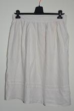 Zijden rok Alexander maat 42 beige crème, Ophalen of Verzenden, Gedragen, Maat 42/44 (L), Beige