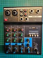 4-Kanaals Mengpaneel F-4A - Compact en Veelzijdig, Muziek en Instrumenten, Mengpanelen, Ophalen of Verzenden, Gebruikt, Minder dan 5 kanalen