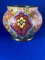 Gouda plateel vaas Granus, Ophalen of Verzenden