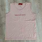 topje tanktop Roberta di Camerino roze met logo, Kleding | Dames, Tops, Maat 38/40 (M), Ophalen of Verzenden, Zo goed als nieuw