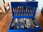 6-delig bestek cassette in luxe doos., Ophalen, Zo goed als nieuw, Rvs of Chroom