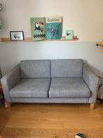 Ikea karlstad isunda grijs bank gratis ophalen, gebruikt, Huis en Inrichting, Ophalen, Gebruikt, Tweepersoons