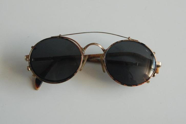 Retro Dakota Smith bril met losse zonnebril voorhanger, Sieraden, Tassen en Uiterlijk, Zonnebrillen en Brillen | Dames, Gebruikt