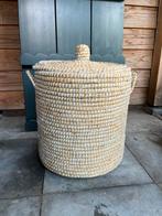 Mand met Deksel, Huis en Inrichting, Ophalen, Overige materialen, Minder dan 50 cm, Gebruikt