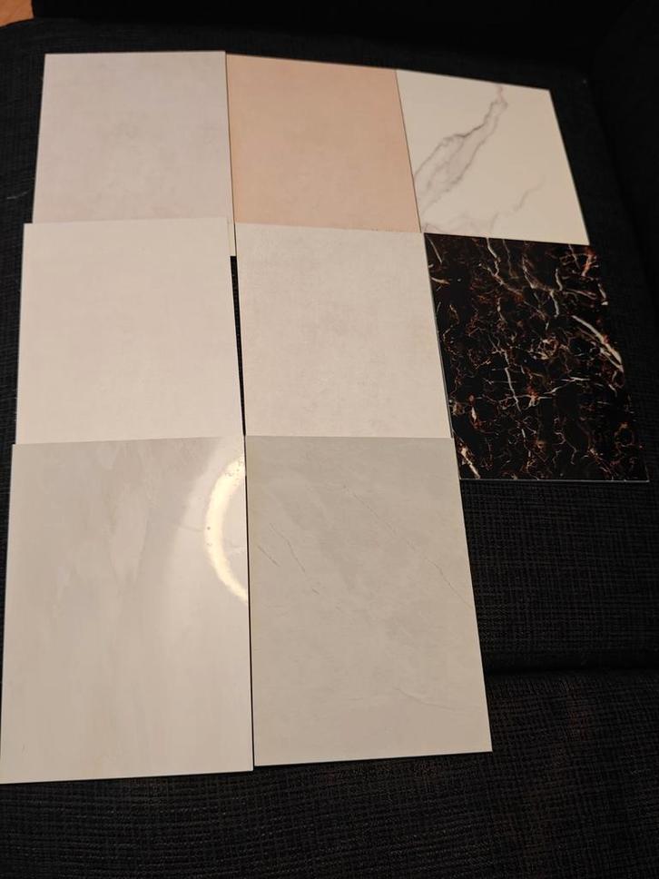 Staaltjes van wandpanelen, Marmer Look, Hobby en Vrije tijd, Overige Hobby en Vrije tijd, Nieuw, Ophalen of Verzenden