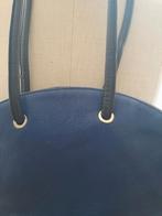 HESTER VAN EEGHEN kobaltblauwe leren tas,met oranje voering., Sieraden, Tassen en Uiterlijk, Ophalen of Verzenden, Zo goed als nieuw