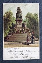Gruss aus Wien (Wenen), Beethoven-Monument, 1900, Verzenden, Voor 1920, Gelopen, Oostenrijk
