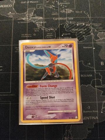 Deoxys speed forme lv. 50 #26 beschikbaar voor biedingen