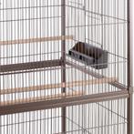 Volière Sumba Taupe, Dieren en Toebehoren, Vogels | Hokken en Kooien, Ophalen of Verzenden, Nieuw, Aluminium, Volière