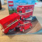 Lego Creator Londen Bus 40220 - Compleet!, Ophalen of Verzenden, Zo goed als nieuw, Complete set, Lego