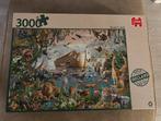 Jumbo legpuzzel Noah’s Ark 3000 st, Ophalen of Verzenden, Meer dan 1500 stukjes, Zo goed als nieuw