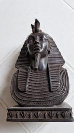 zwaar oud beeld farao egypte, Antiek en Kunst, Ophalen of Verzenden