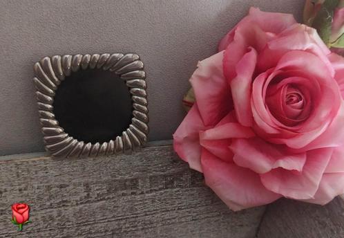 Vintage mini fotolijstje verzilverd, Huis en Inrichting, Woonaccessoires | Lijsten, Gebruikt, Minder dan 50 cm, Minder dan 50 cm
