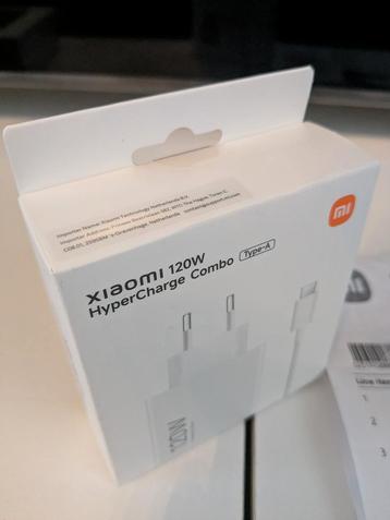 Xiaomi 120W HyperCharge Combo Charger Adapter Type-A with Ca beschikbaar voor biedingen