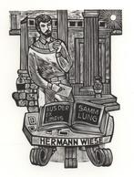 0565 Ex Libris Nederland : Jan Battermann, 1986, Verzenden