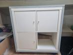 Versterkte Kallax 2x2 op wieltjes, Ophalen, Gebruikt, 25 tot 50 cm, 50 tot 100 cm