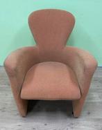 Leolux Amphora Oranje Fauteuil, Ophalen, Gebruikt, Stof, 75 tot 100 cm