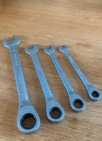 Gedore ringratelsleutelset 10-13-15-19mm No7R, Ophalen of Verzenden, Zo goed als nieuw