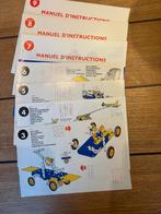 Meccano bouwbeschrijving horend bij de dozen 3 t/m 9, Ophalen of Verzenden, Zo goed als nieuw, Folder