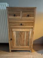 Teak kastje, Huis en Inrichting, Ophalen, 50 tot 100 cm, Zo goed als nieuw, 3 of 4 laden