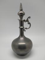 Tinnen karaf met stop, Ophalen of Verzenden