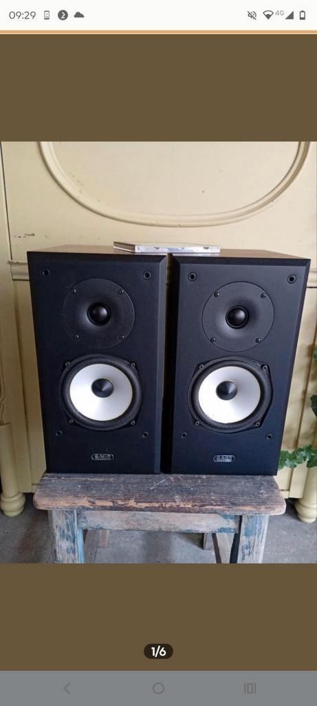 Acoustic Energy Aegis One speaker set, Audio, Tv en Foto, Luidsprekers, Gebruikt, Front, Rear of Stereo speakers, 60 tot 120 watt