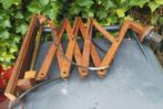 Vintage teak schaarlamp. Jaren 60, Ophalen of Verzenden
