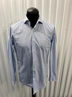 Boss overhemd slim fit 38 lichtblauw, Gedragen, Blauw, Boss, Halswijdte 41/42 (L)