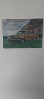 Olieverf op doek: volvo, Ophalen