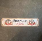 Reclamebord - Erdinger Weissbier, Verzamelen, Ophalen of Verzenden, Gebruikt, Reclamebord