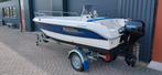 NIEUWSTAAT! Topcraft 440 + Tohatsu 9,8PK 4 Takt, Watersport en Boten, Tot 10 pk, Ophalen of Verzenden, Zo goed als nieuw, 3 tot 6 meter