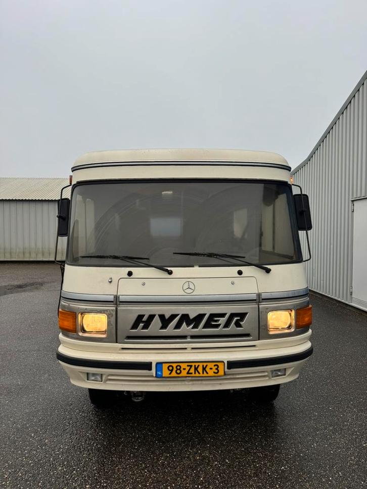 Hymer S660 Integraal Camper - 1991. PROJECT!, Caravans en Kamperen, Campers, Particulier, tot en met 4, Integraal, Hymer, Mercedes