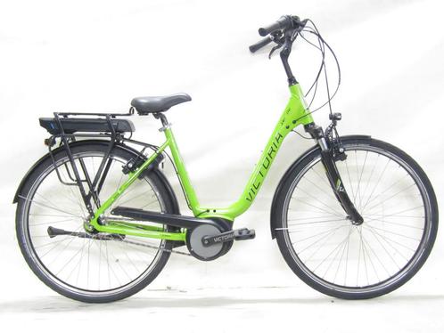 Victoria Trekking 5.11 groen dames 53cm 28inch, Fietsen en Brommers, Elektrische fietsen, Gebruikt, Overige merken, 51 tot 55 cm