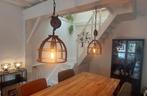 2x Hanglamp Matrix XL roest, Huis en Inrichting, Ophalen of Verzenden, Zo goed als nieuw, Minder dan 50 cm, Metaal