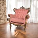 vintage barok fauteuil / éénzit / retro stoel, Huis en Inrichting, Ophalen, Gebruikt, Eén