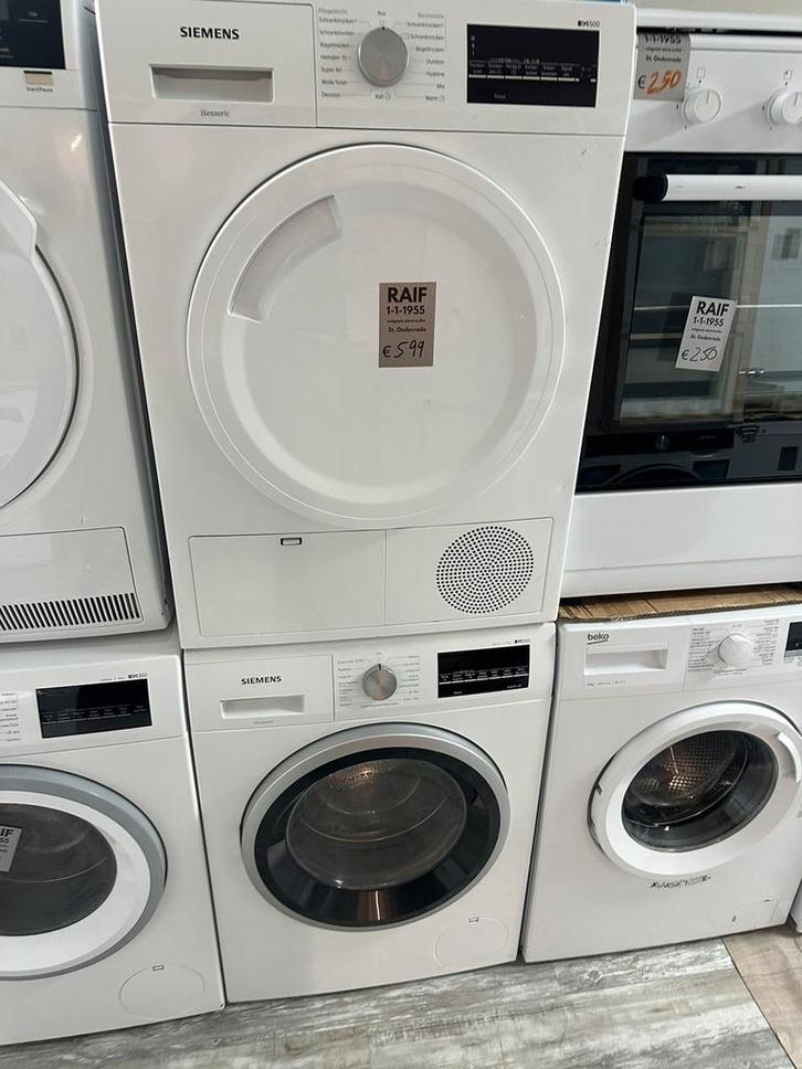 iQ500 Wasmachine, setje voorlader 9kg warmtepompen, Witgoed en Apparatuur, Wasmachines, Zo goed als nieuw, Voorlader, 8 tot 10 kg