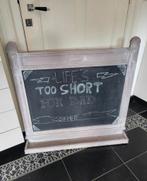 Brocant memo bord, krijt bord, schoolbord, Ophalen, Gebruikt