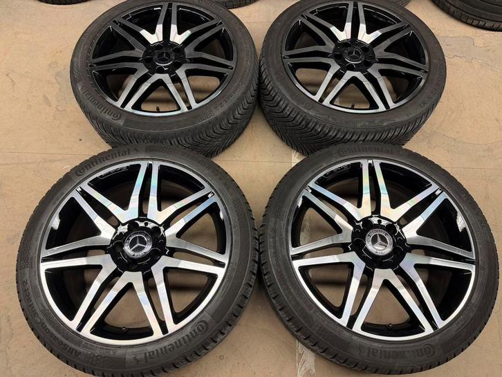 19 inch Mercedes Origineel V klasse velgen met Banden, Auto-onderdelen, Banden en Velgen, Banden en Velgen, All Season, 19 inch
