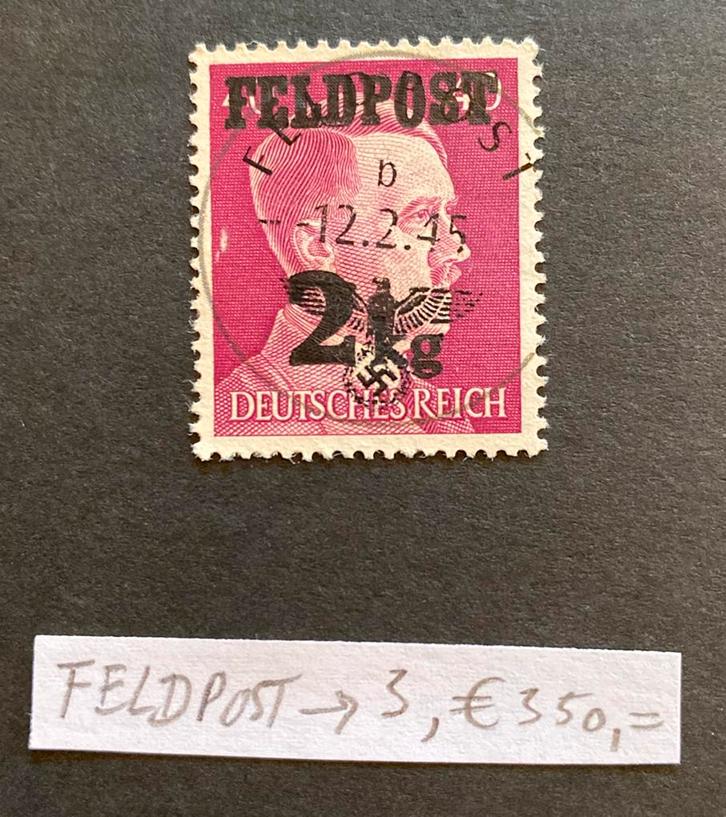 Duitse Rijk Feldpost nummer 3, Postzegels en Munten, Postzegels | Europa | Duitsland, Duitse Keizerrijk, Ophalen of Verzenden