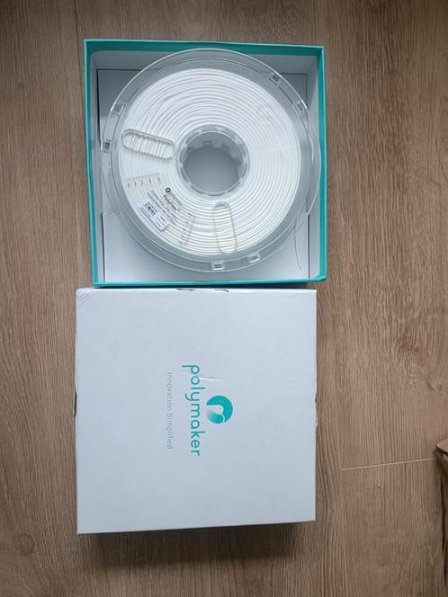 Polymaker Polyflex wit 1.75mm filament, Computers en Software, 3D-printerbenodigheden, Zo goed als nieuw, Ophalen of Verzenden