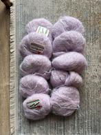 Paarse acryl/wol blend dunne garen, 10 stuks, Hobby en Vrije tijd, Breien en Haken, Ophalen of Verzenden, Zo goed als nieuw, Breien of Haken
