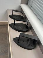 3x ijzeren stijkijzers, Huis en Inrichting, Woonaccessoires | Etagères, Ophalen, Gebruikt