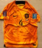 Nederlands Elftal Shirt Thuis - Virgil # 4 - Match Details, Ophalen of Verzenden, Zo goed als nieuw, Shirt