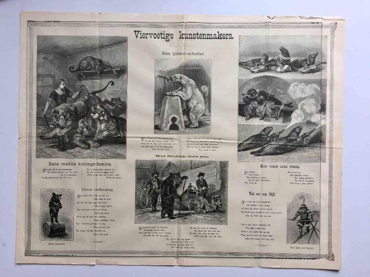 Louwerse kinderprenten - centsprenten zwart-wit 1893-1915, Verzamelen, Foto's en Prenten, Gebruikt, Prent, Overige onderwerpen