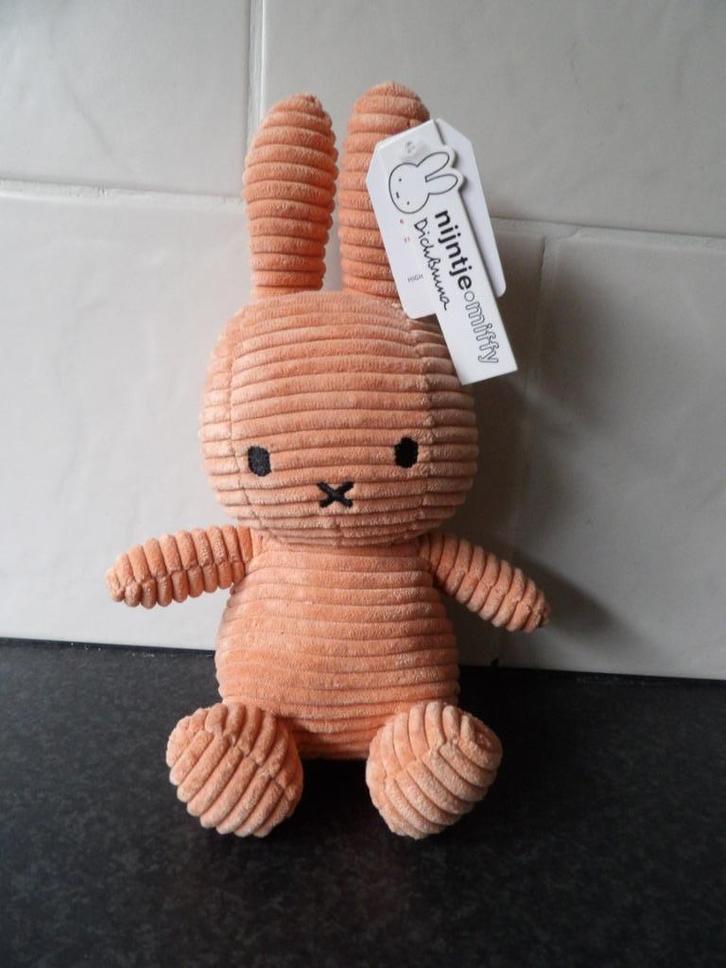 Nieuw met kaartjes Nijntje knuffel Sitting Corduroy Pumpkin, Kinderen en Baby's, Speelgoed | Knuffels en Pluche, Nieuw, Konijn