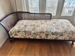 Antieke chaises longue, Riet of Rotan, Gebruikt, Eenpersoons, 150 tot 200 cm