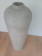 Grote betonlook vaas pot, Ophalen, Overige materialen, Overige kleuren, Zo goed als nieuw