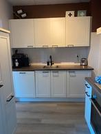 Volledige keuken (incl. appratuur), Huis en Inrichting, Keuken | Complete keukens, Ophalen, Gebruikt, Wit, Kunststof